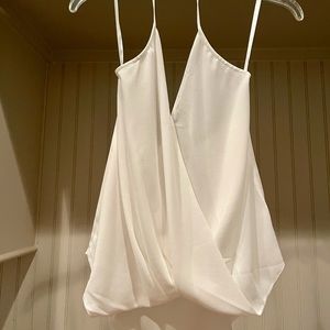 White going out top